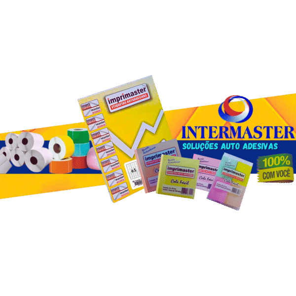 Etiqueta Adesiva Imprimaster Carta - 25.4 X 66,7mm - Cx 100 Folhas - 3000 Etiquetas - Imagem 9