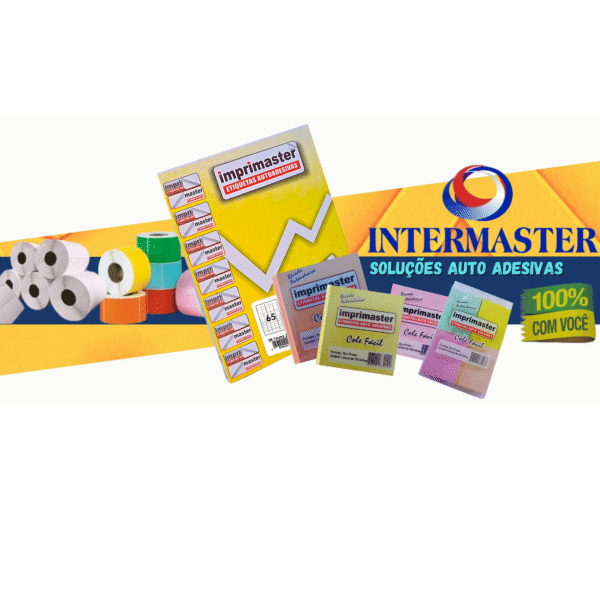 Etiqueta Adesiva Imprimaster A4 - 105,0 X 74,25mm - Cx 100 Folhas - 800 Etiquetas - Imagem 9