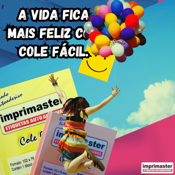 Kit 10 Blocos Adesivos Cole Fácil Pop Up 76x76 Mm - 1000 Folhas - Sanfonado - Imagem 8