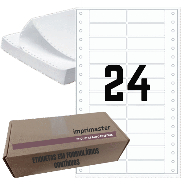 Etiqueta Matricial 3025001 2c Imprimaster 70x23,4 Mm C/12000 - Imagem 2