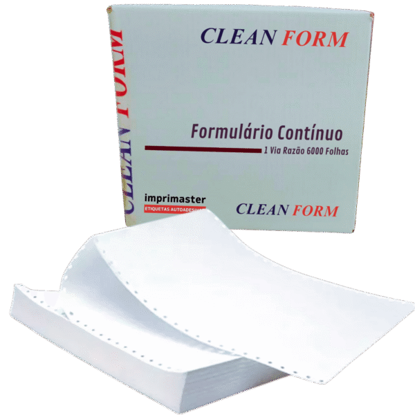 Formulário Continuo 1 Via Razão 240 X 140 C/ 6.000 Folhas - Imagem 5