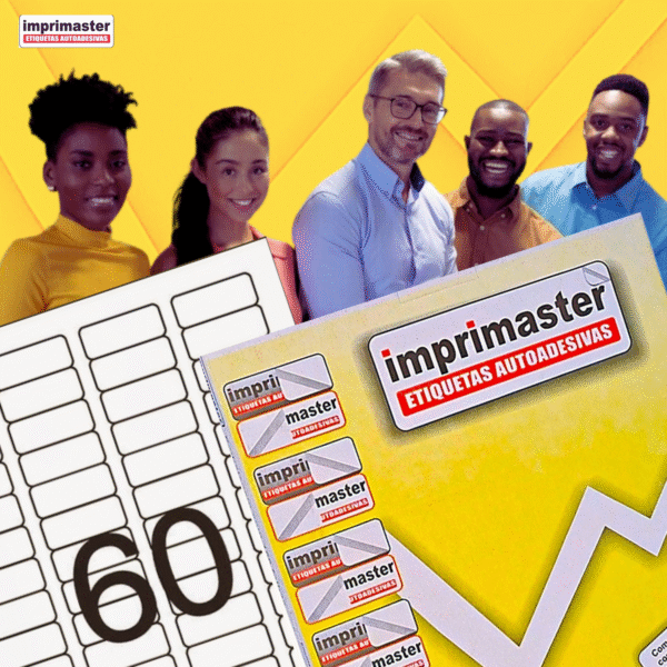 Etiqueta Adesiva Imprimaster Carta - 16,93 X 44,45 mm - Cx 100 Folhas - 6000 Etiquetas - Imagem 7