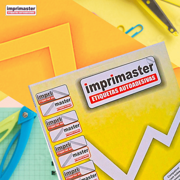 Etiqueta Adesiva Imprimaster A4 - 38,1 X 21,2mm - Cx 100 Folhas - 6500 Etiquetas - Imagem 8
