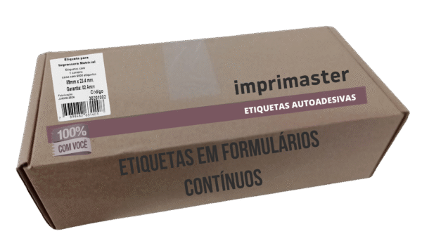 Etiqueta Matricial 302010021c Imprimaster 89 X 23 Mm C/6000 - Imagem 3