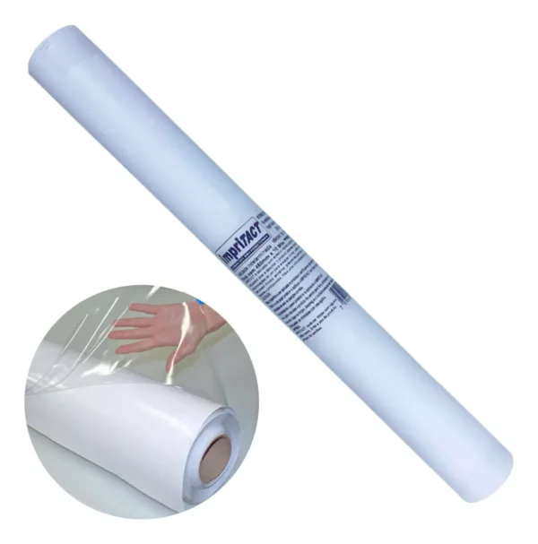 Papel Adesivo Impritact Transparente 45cm X 25 Metros | Contact 40 Micra