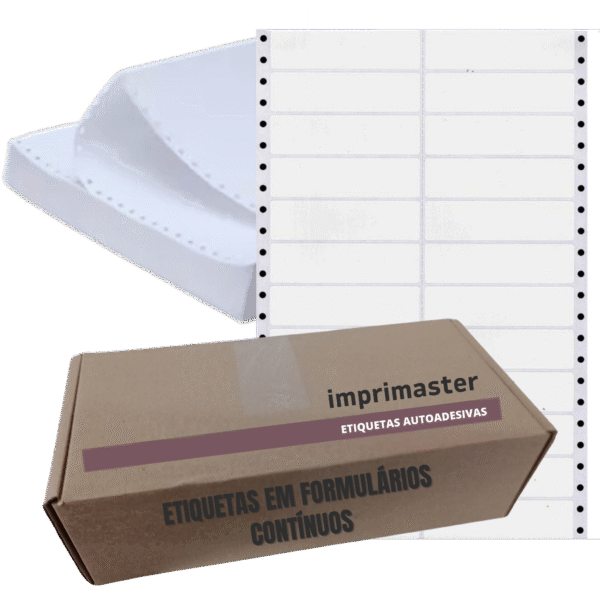 Etiqueta Matricial 30252002 2c Imprimaster 89x23 Mm C/12000 Etiquetas - Cor: Branco Fosco - Imagem 5