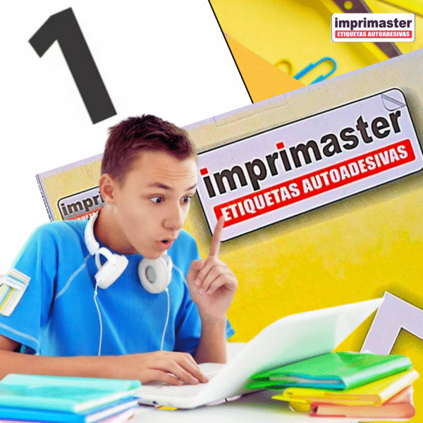 Etiquetas Adesivas Imprimaster Carta - 215,9 x 279,4mm - Cx 100 Folhas - 100 Etiquetas - Imagem 9