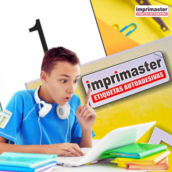Etiquetas Adesivas Imprimaster A4 -  210 X 297mm - Cx 100 Folhas - 100 Etiquetas - Imagem 8