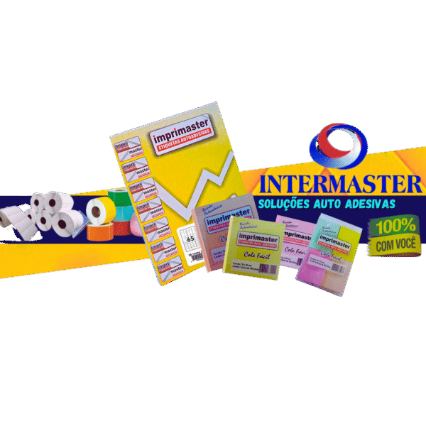 Etiquetas Adesivas Imprimaster Carta -  25,4mm (diâmetro) - Cx 100 Folhas - 6300 Etiquetas - Imagem 10