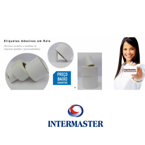 Etiquetas Adesivas Imprimaster Carta - 33,9 X 101,6mm - Cx 100 Folhas - 1400 Etiquetas - Imagem 7